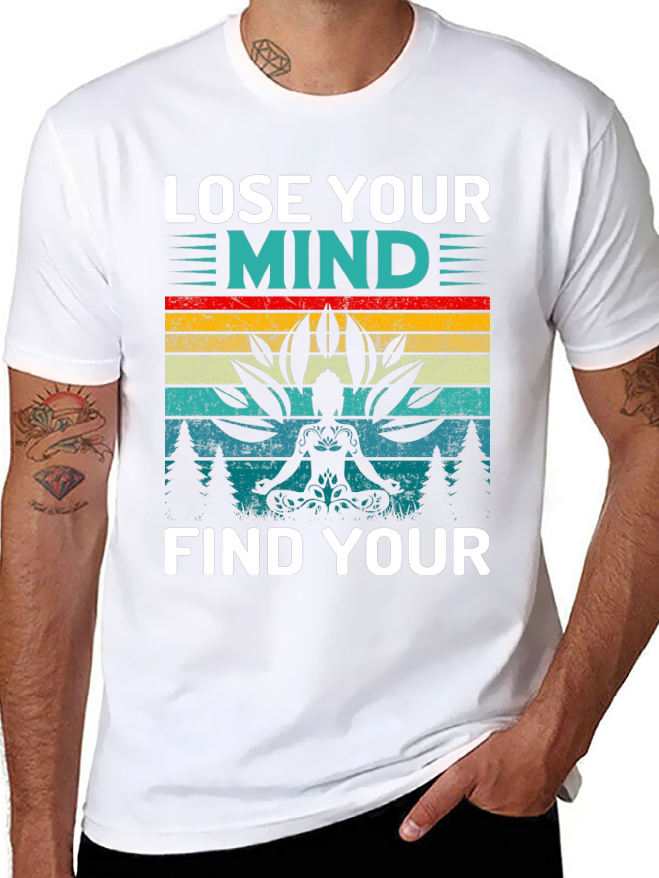 Lose Your Mind Find Your Soul Yoga T-Shirt