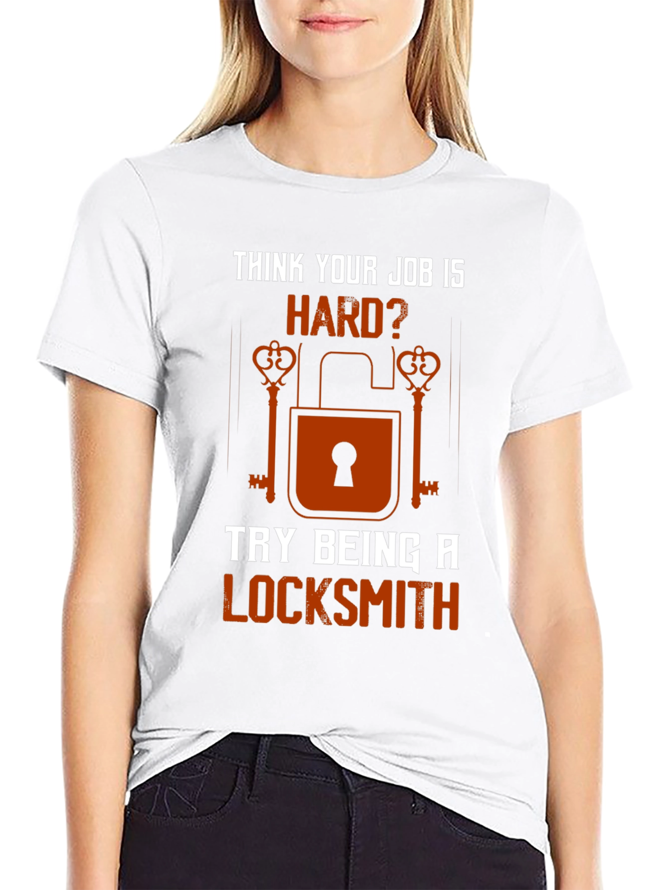 Locksmith T-Shirt - Hard Job Tee