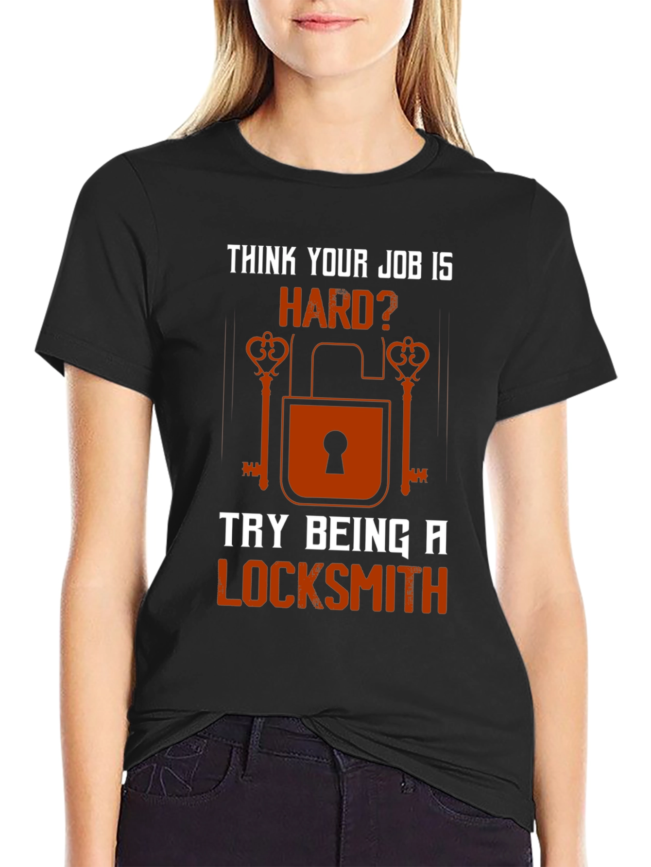 Locksmith T-Shirt - Hard Job Tee