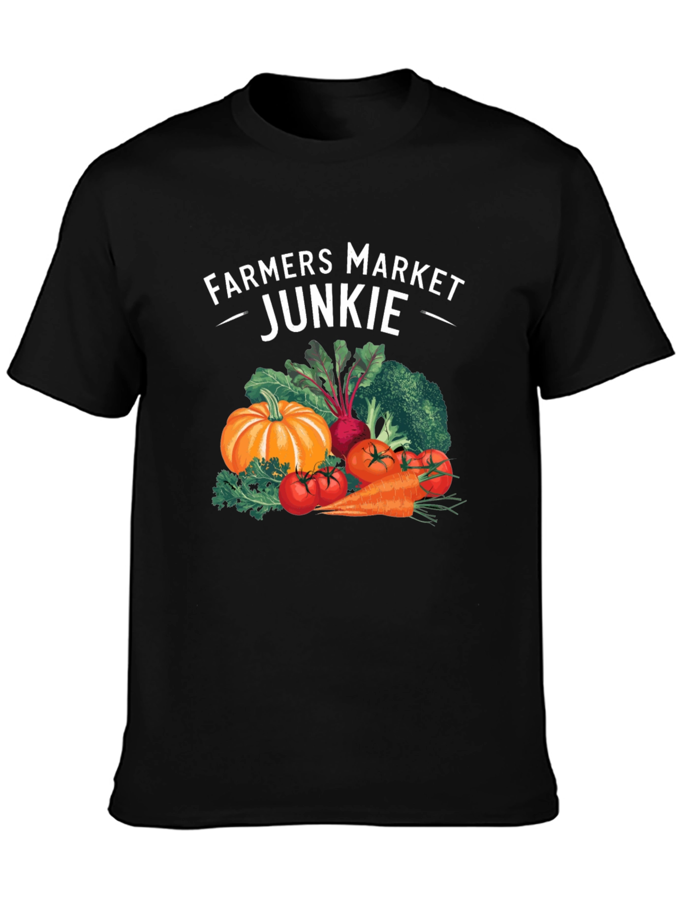 Farmers Market Junkie Graphic T-Shirt