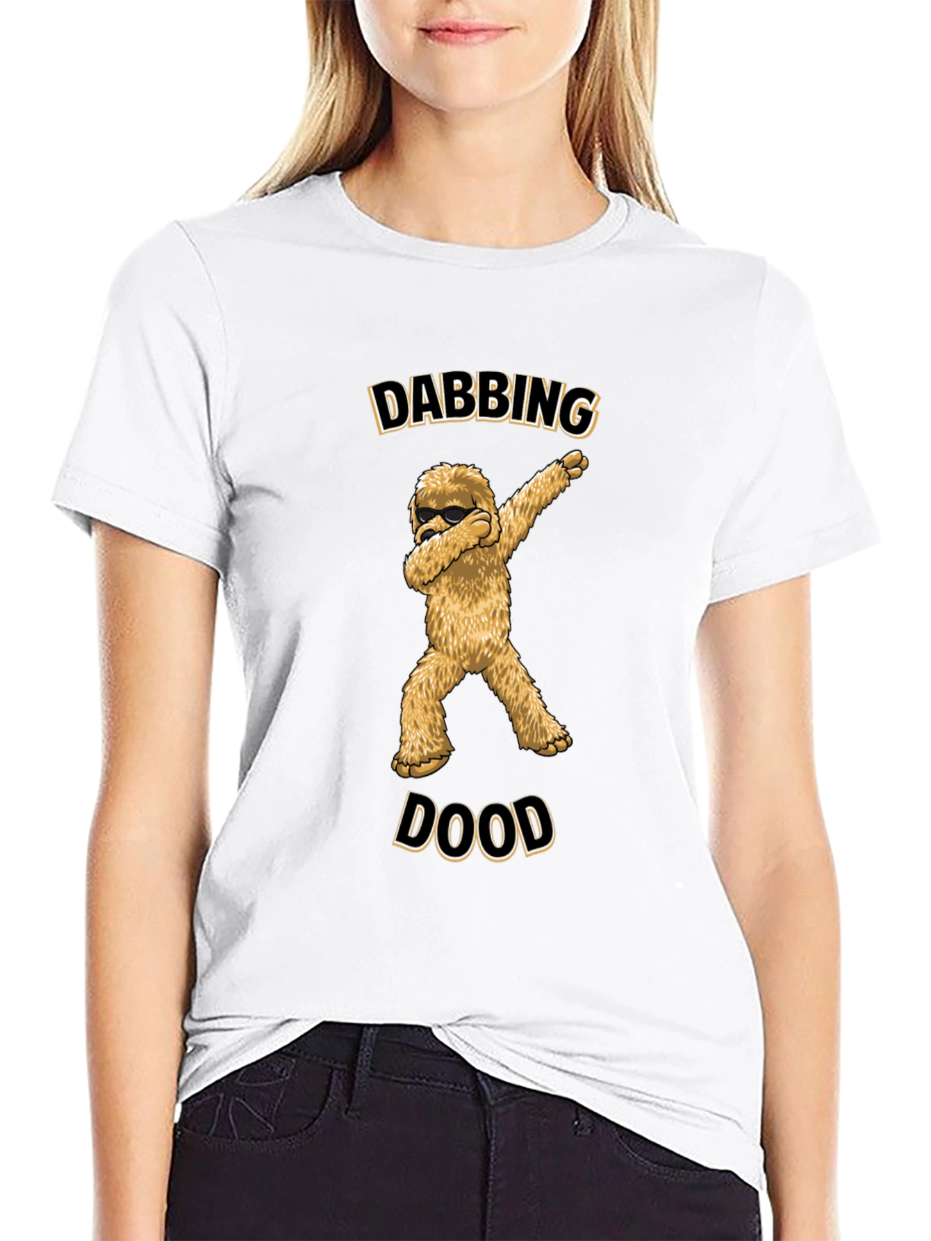 Dabbing Dood T-Shirt: Funny Graphic Tee