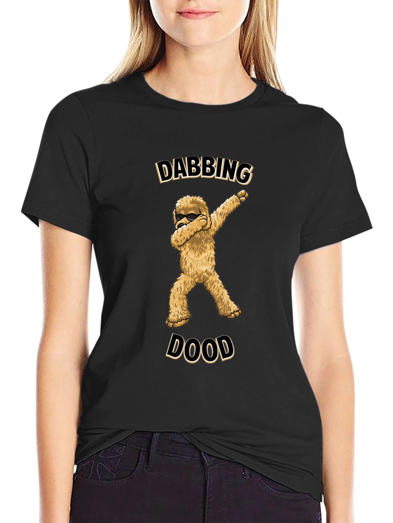 Dabbing Dood T-Shirt: Funny Graphic Tee