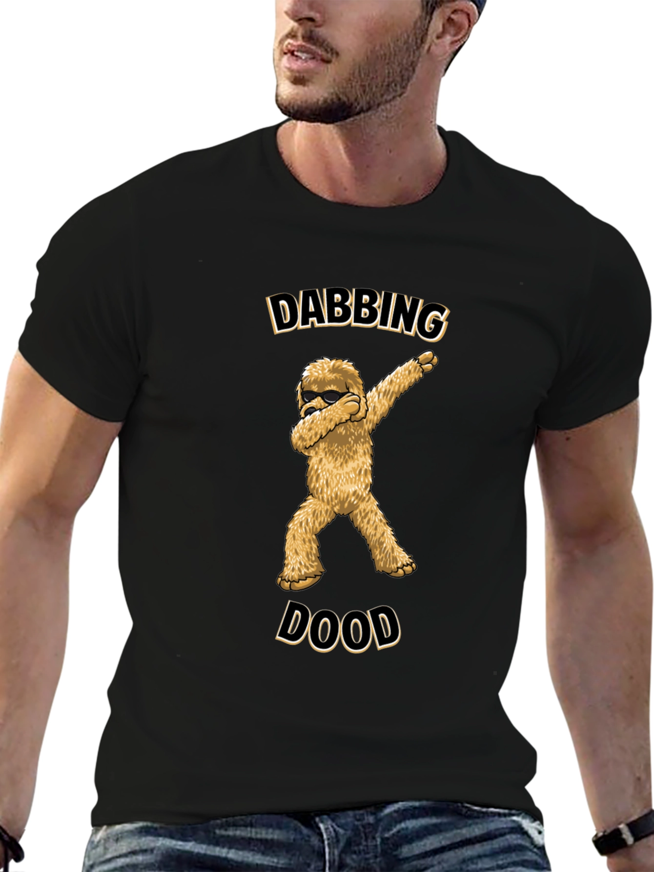 Dabbing Dood T-Shirt: Funny Graphic Tee