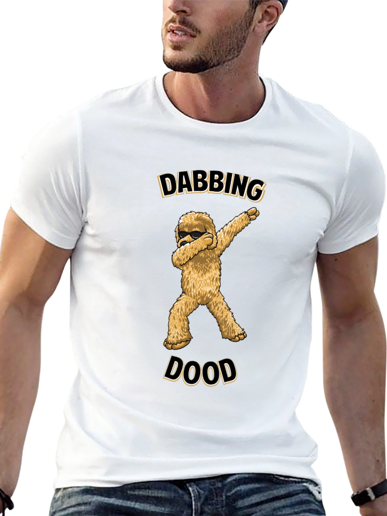 Dabbing Dood T-Shirt: Funny Graphic Tee