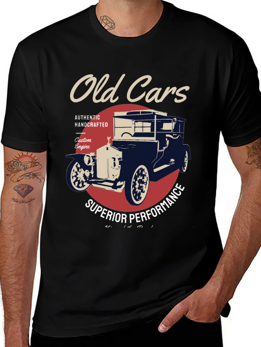 Vintage Car T-Shirt - Old Cars Superior Performance