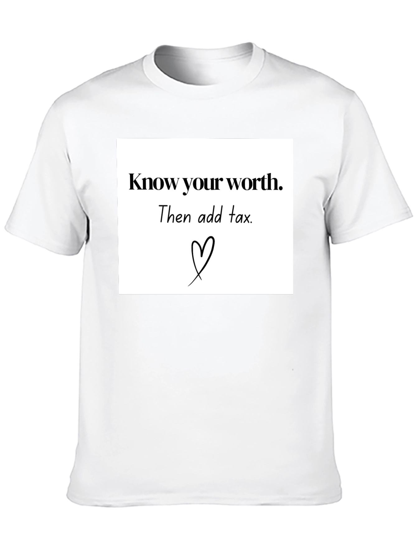 Know Your Worth Graphic Tee