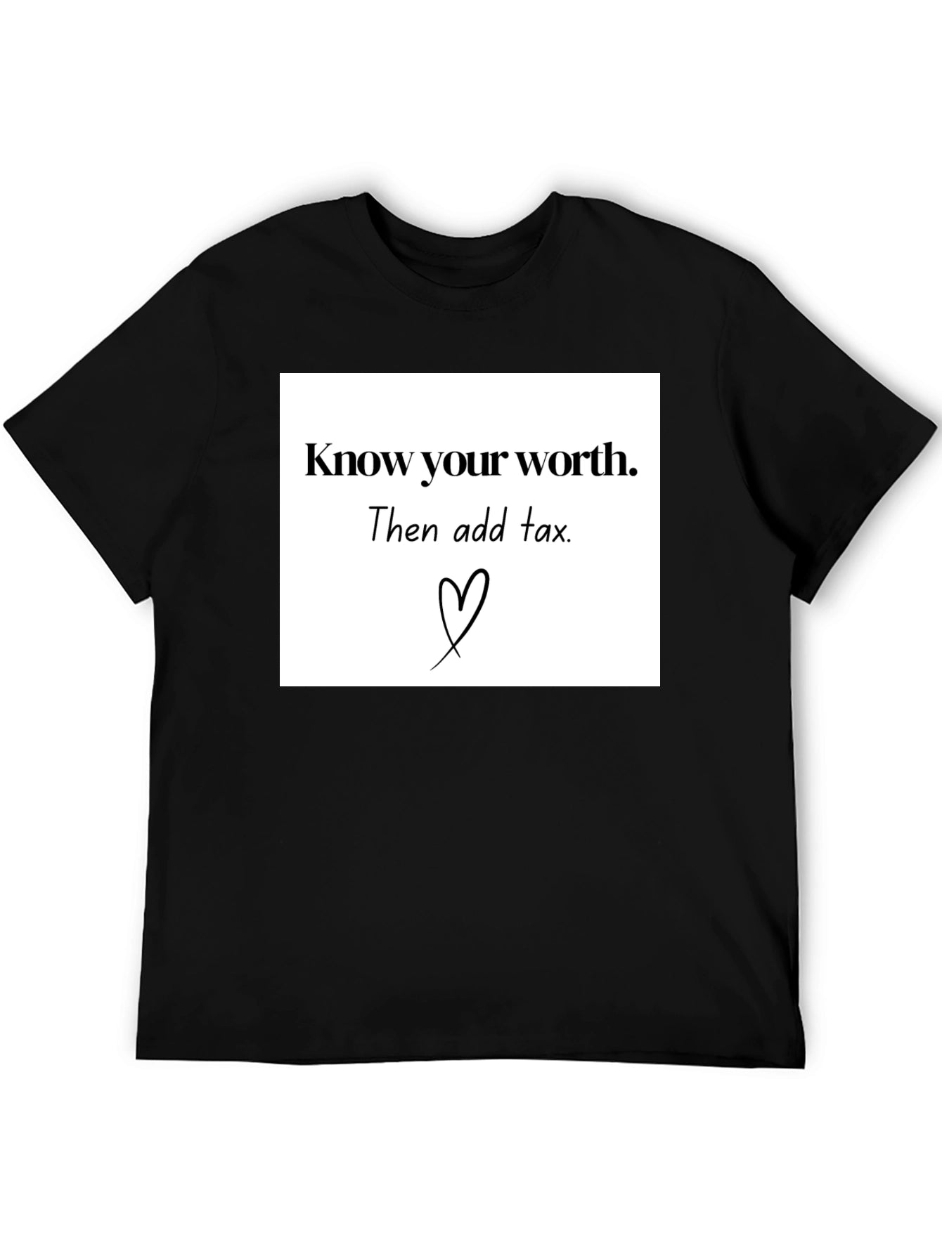 Know Your Worth Graphic Tee
