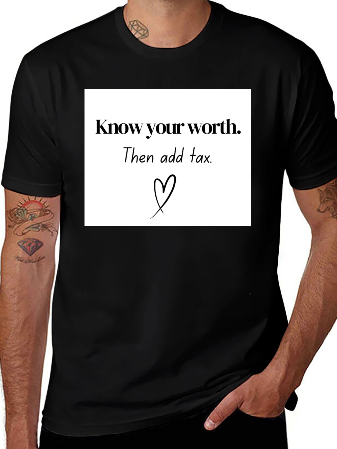 Know Your Worth Graphic Tee