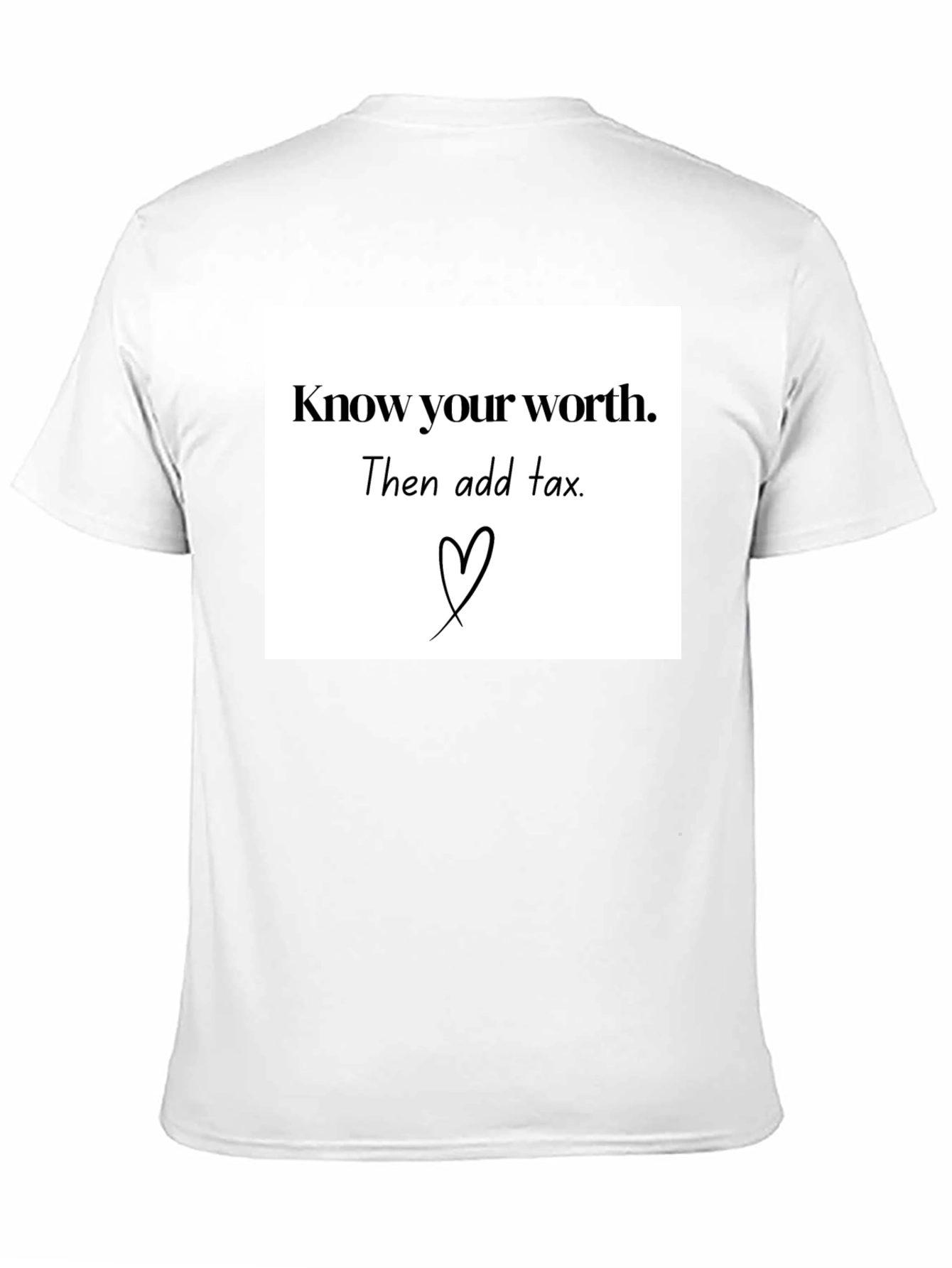 Know Your Worth Graphic Tee