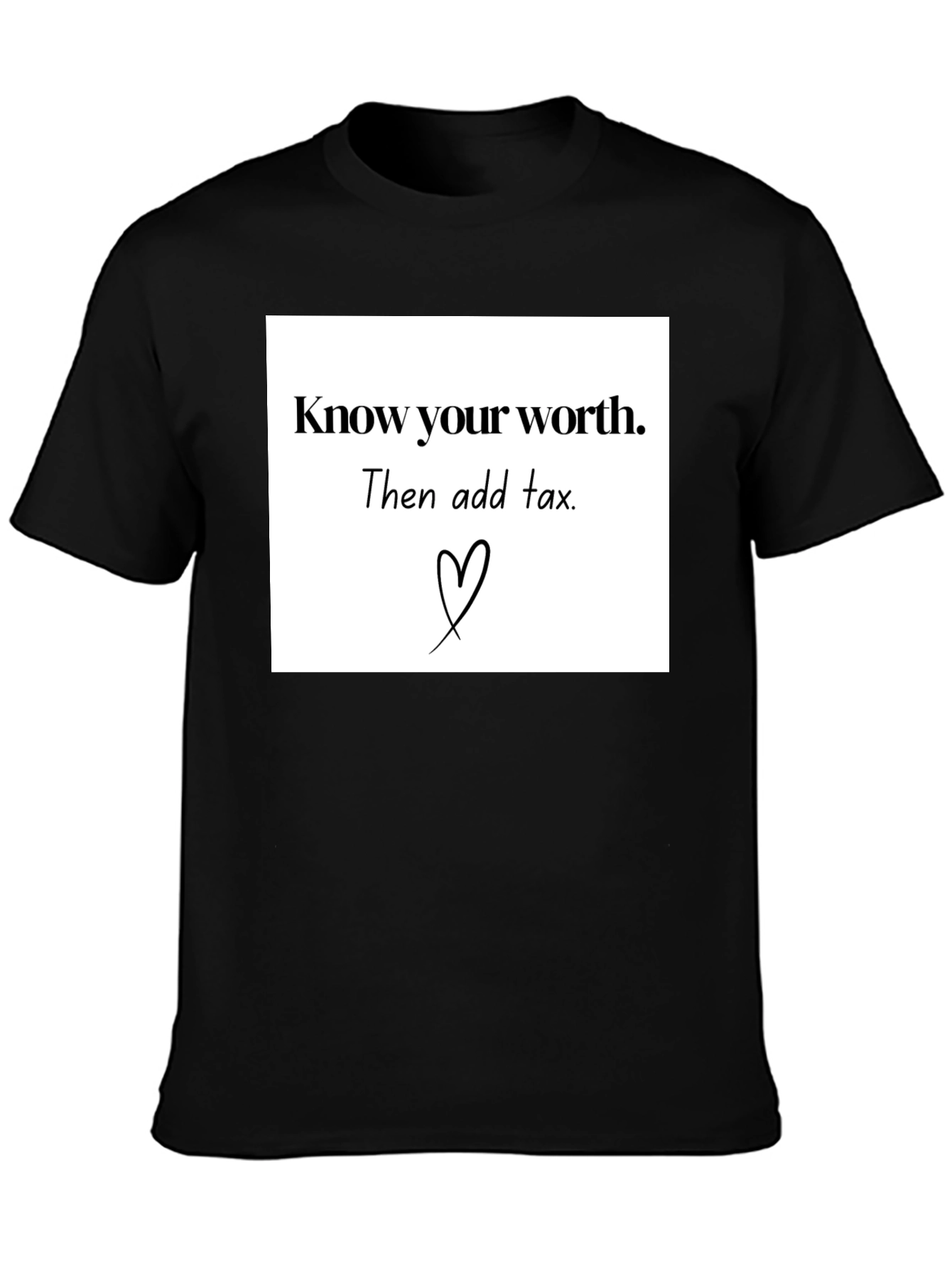 Know Your Worth Graphic Tee