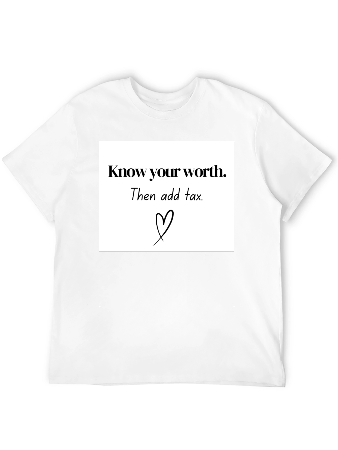 Know Your Worth Graphic Tee