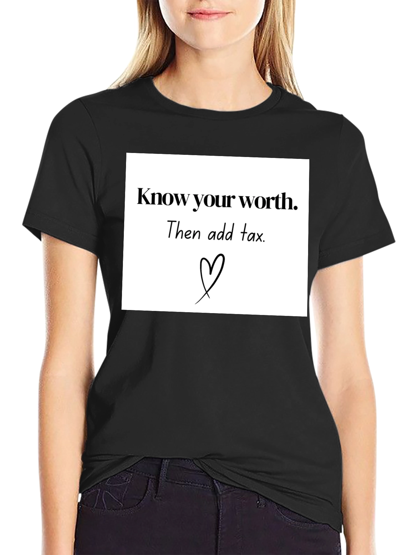 Know Your Worth Graphic Tee