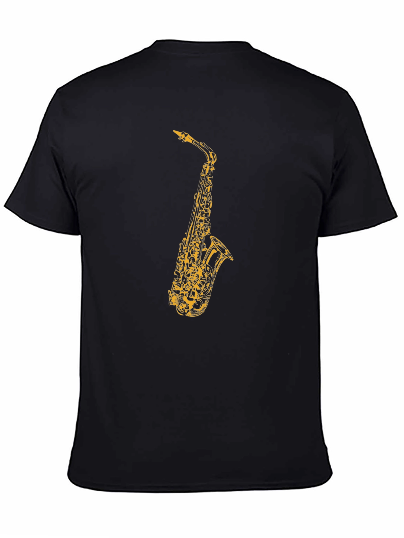 Saxophone Graphic T-Shirt - Music Lover Tee