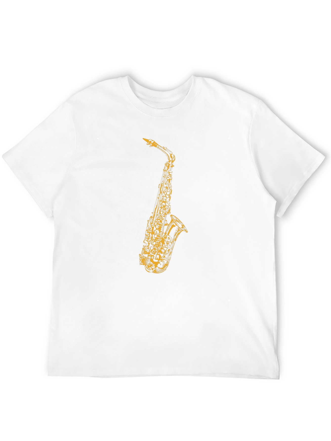 Saxophone Graphic T-Shirt - Music Lover Tee
