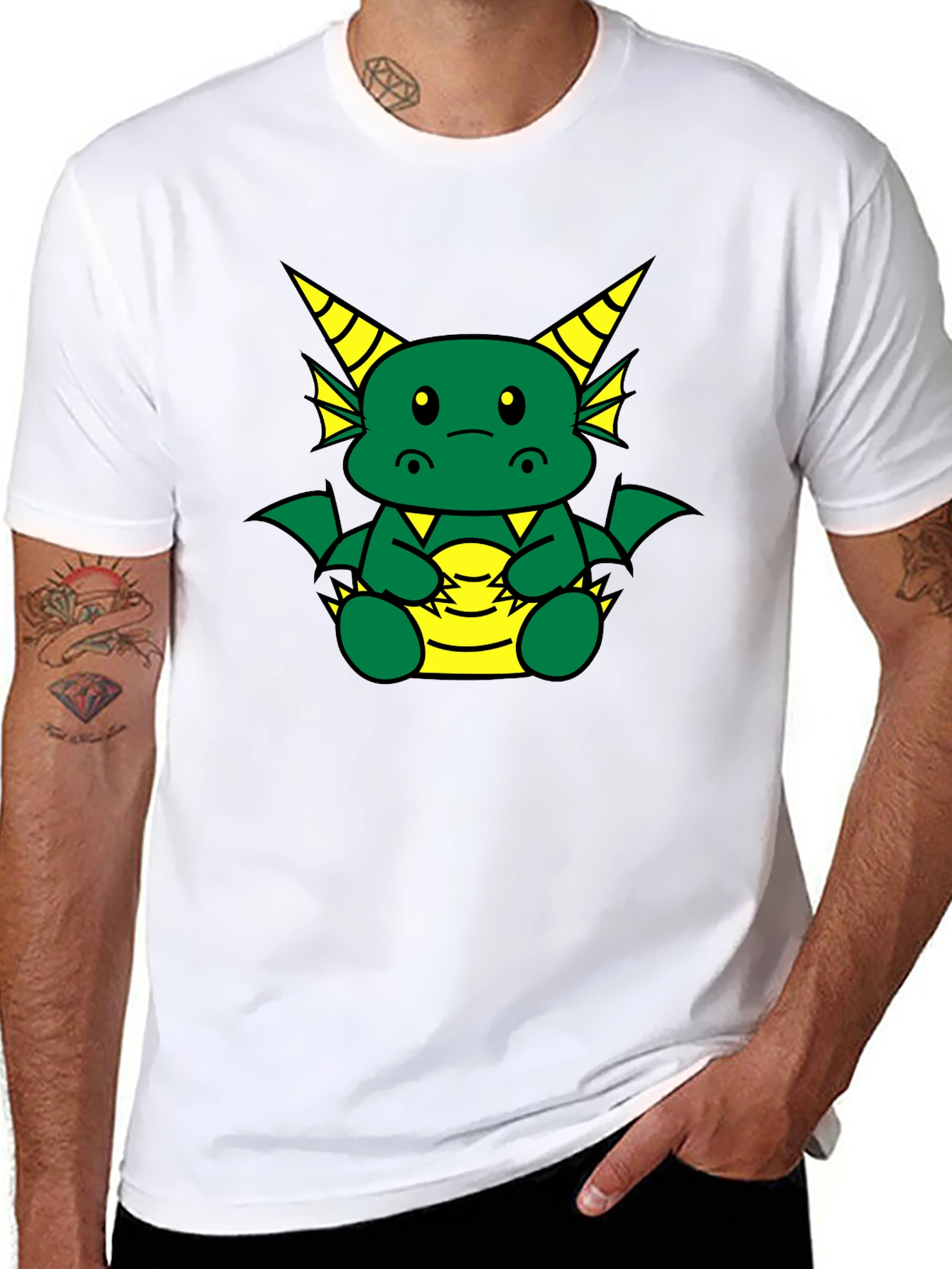Dragon Graphic Black T-Shirt