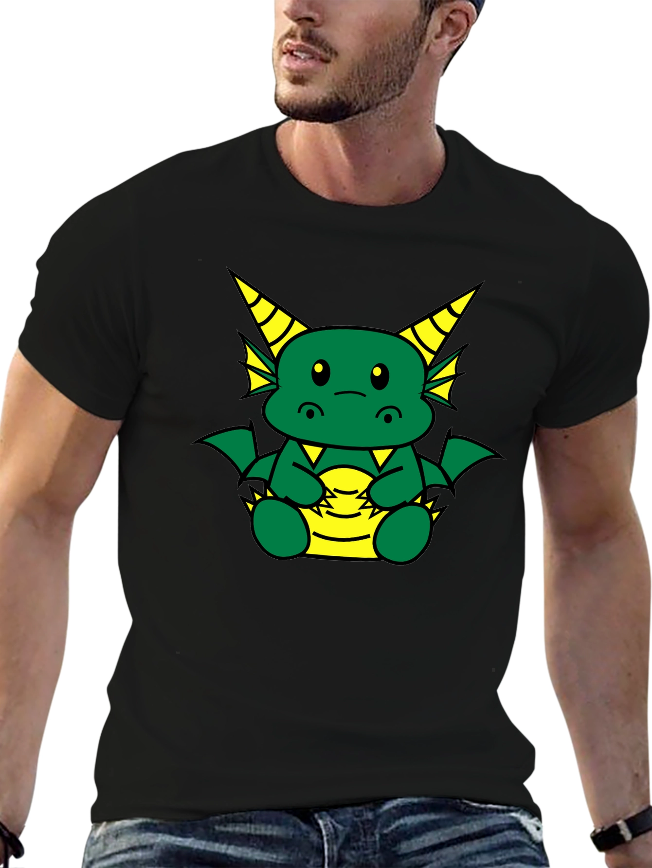 Dragon Graphic Black T-Shirt