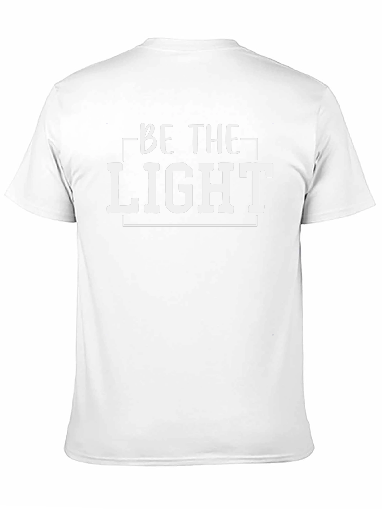 Be The Light Black Graphic Tee