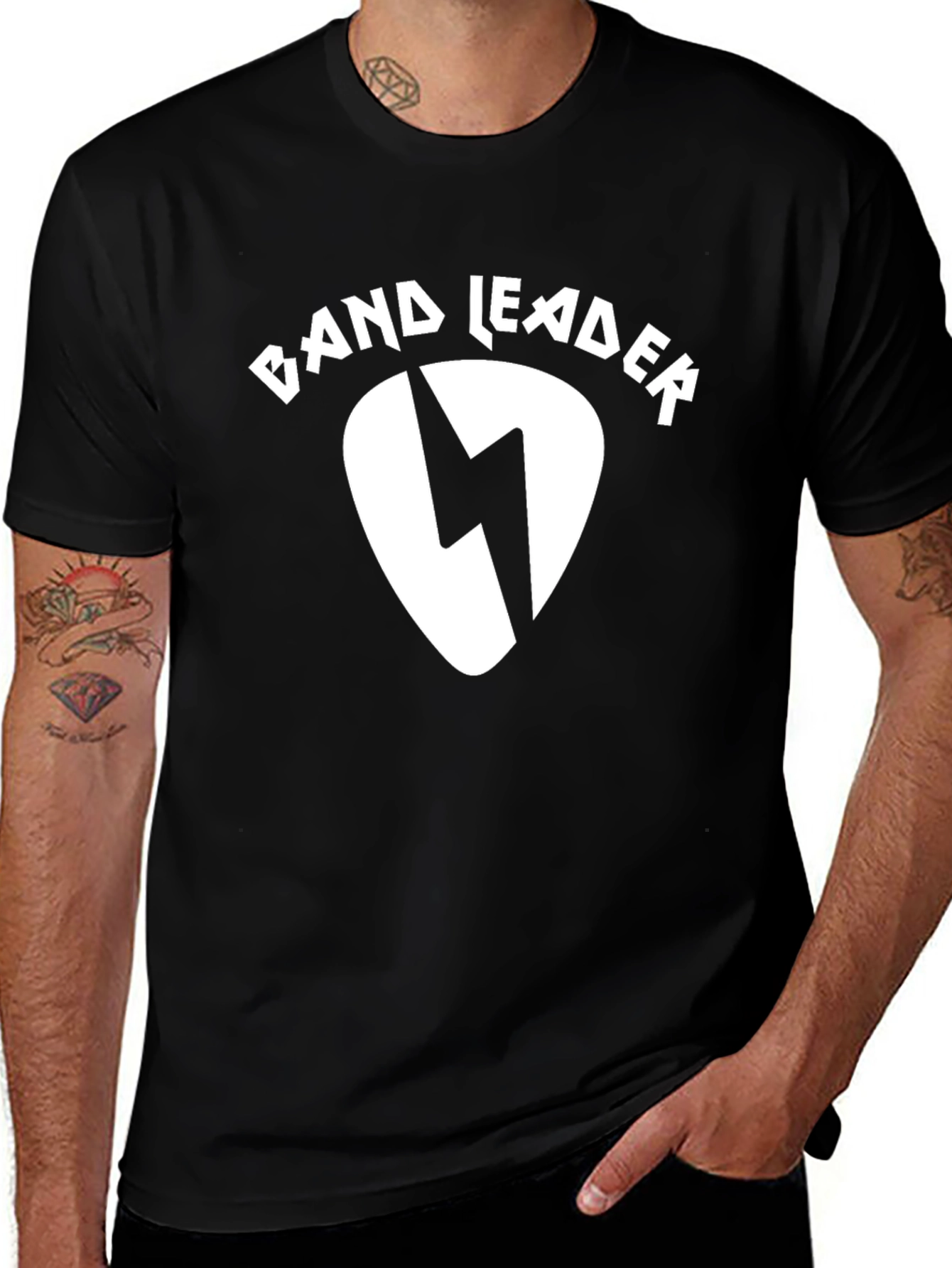 Band Leader Graphic Tee - Black T-Shirt