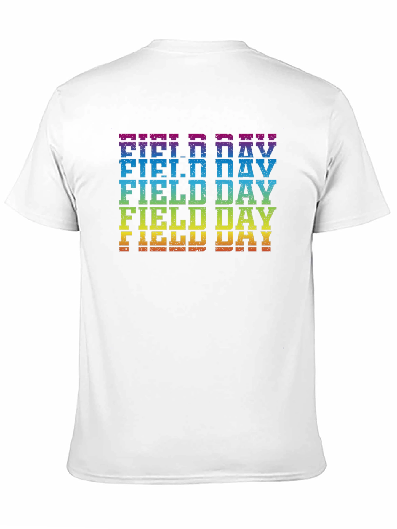 Rainbow Field Day Graphic Tee - Black