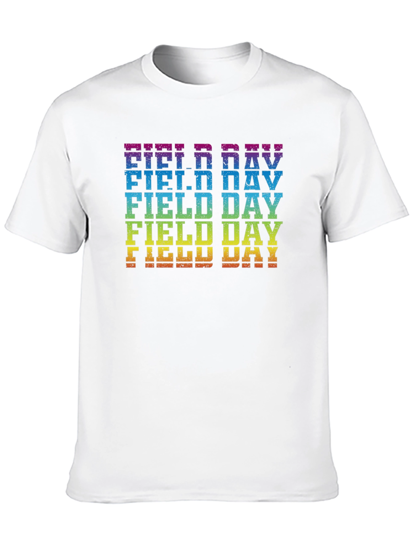 Rainbow Field Day Graphic Tee - Black
