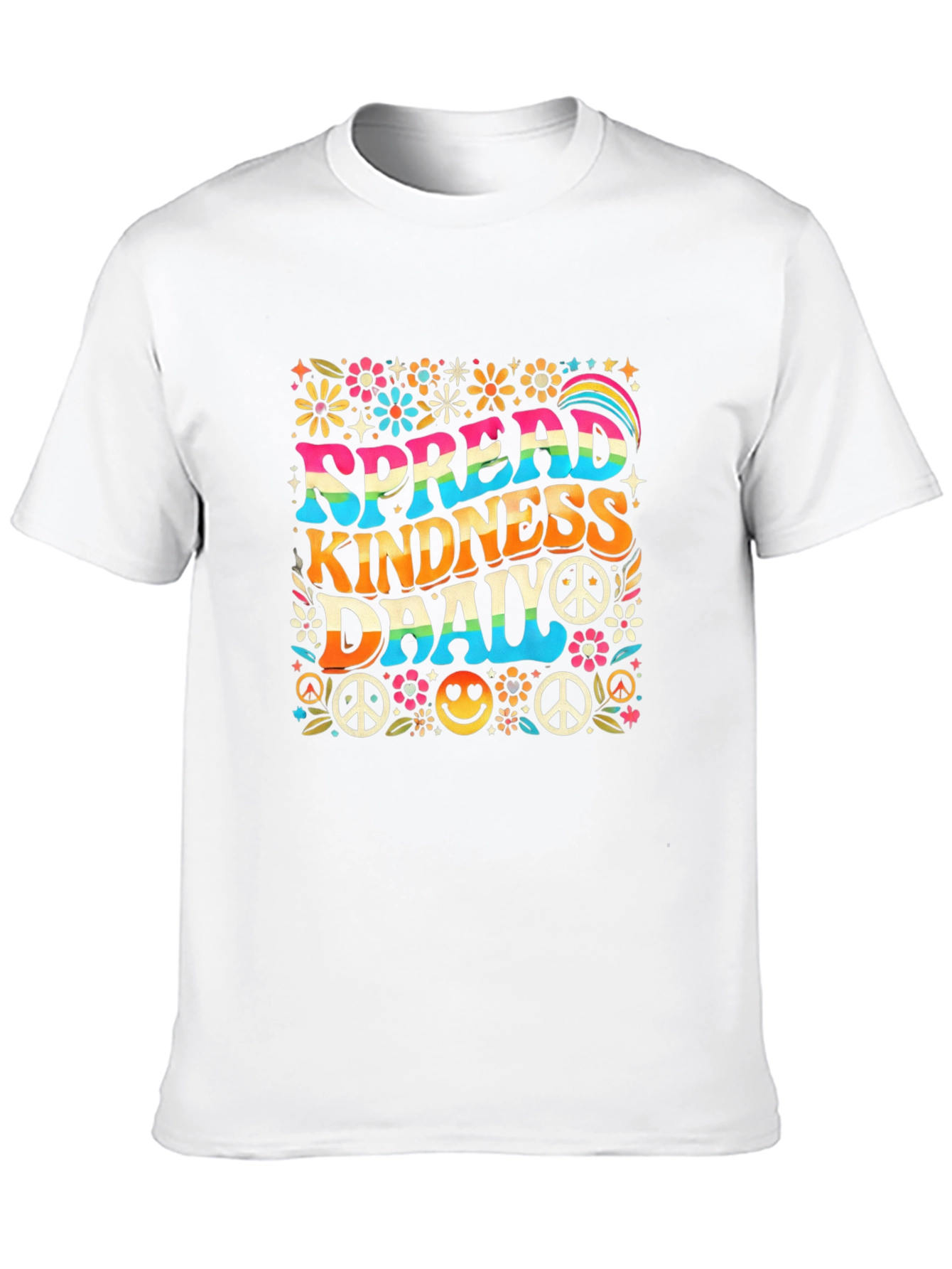 Spread Kindness Daily Graphic T-Shirt