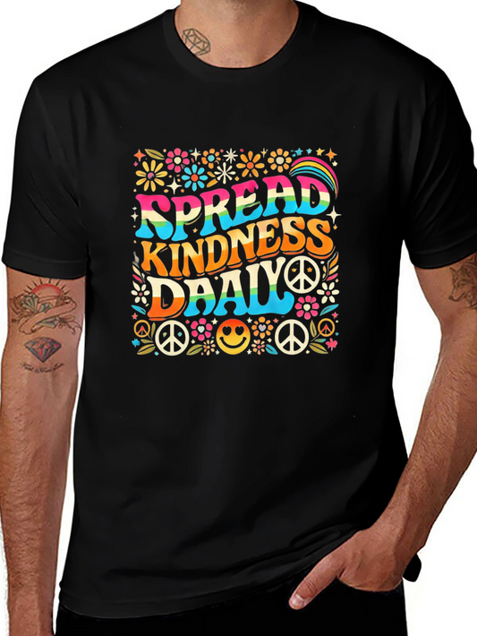 Spread Kindness Daily Graphic T-Shirt