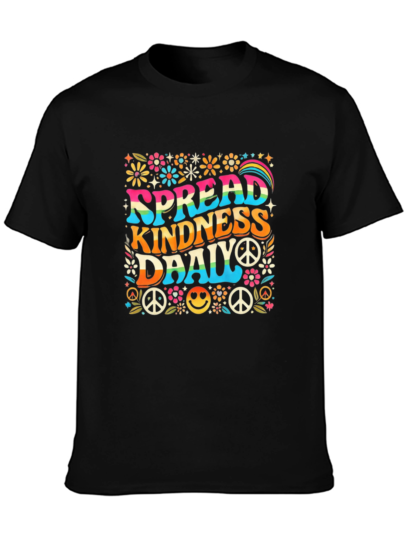 Spread Kindness Daily Graphic T-Shirt