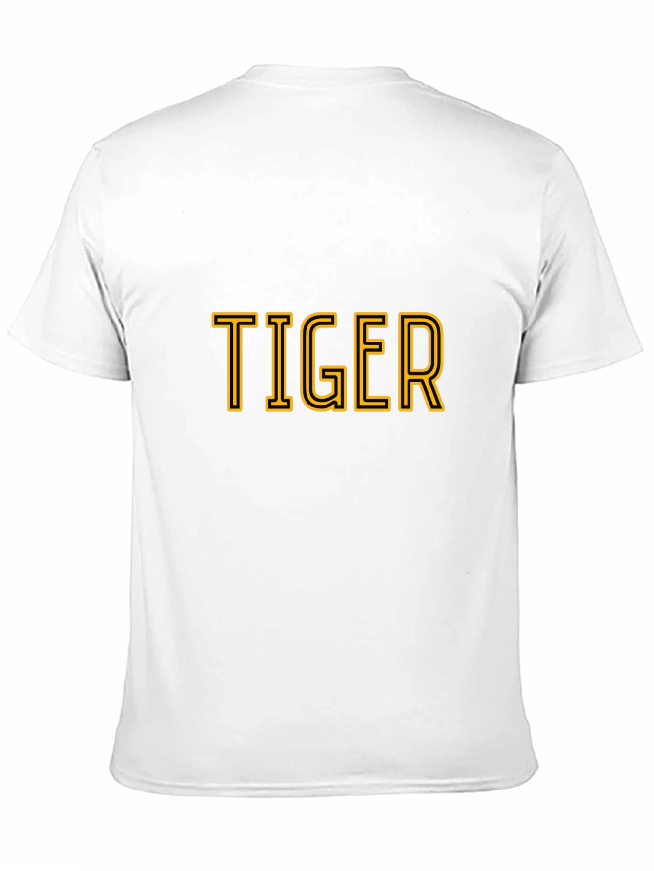 Tiger Graphic Tee - Bold Black T-Shirt