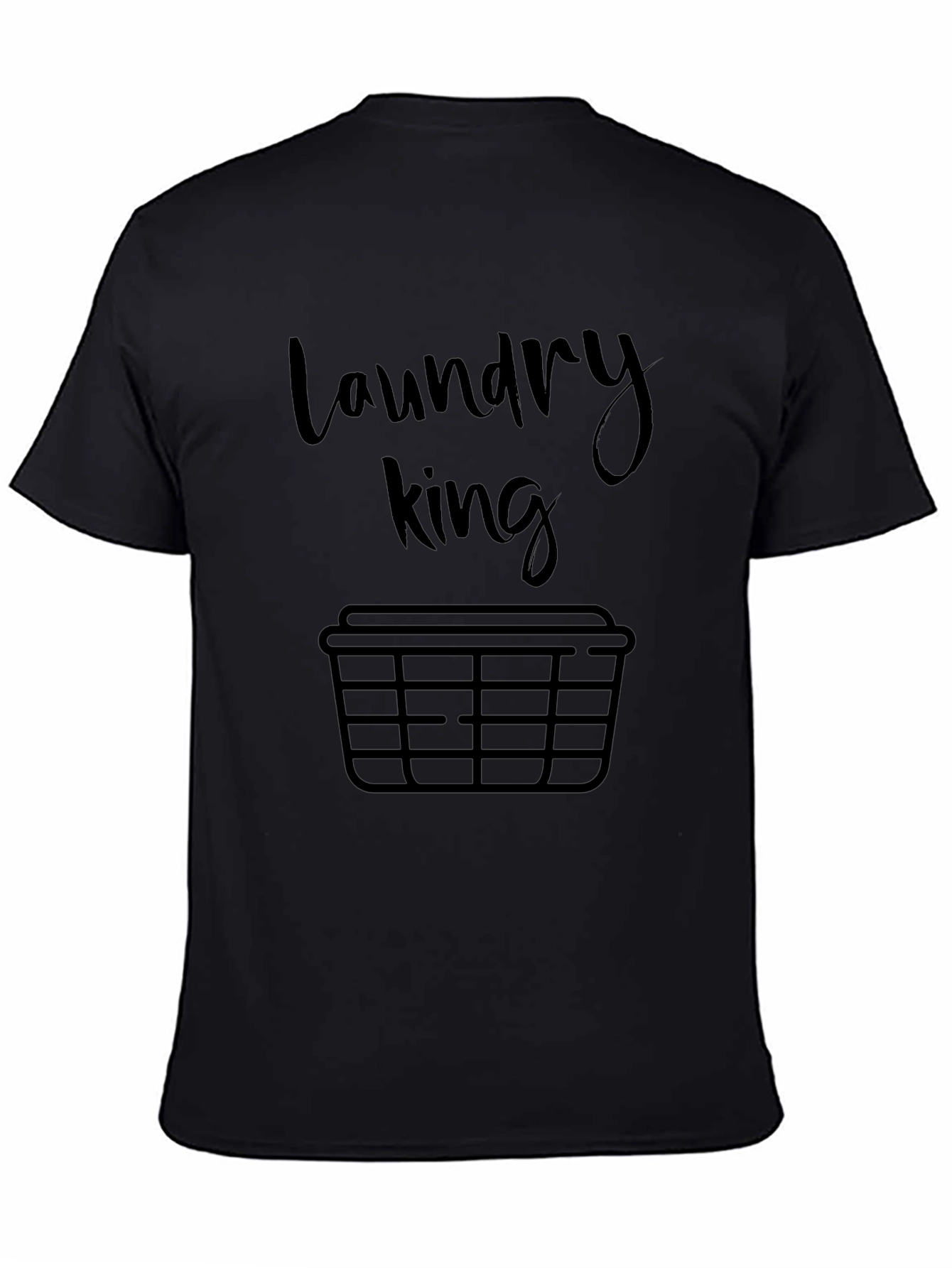 Laundry King Graphic T-Shirt - Funny Mens Tee