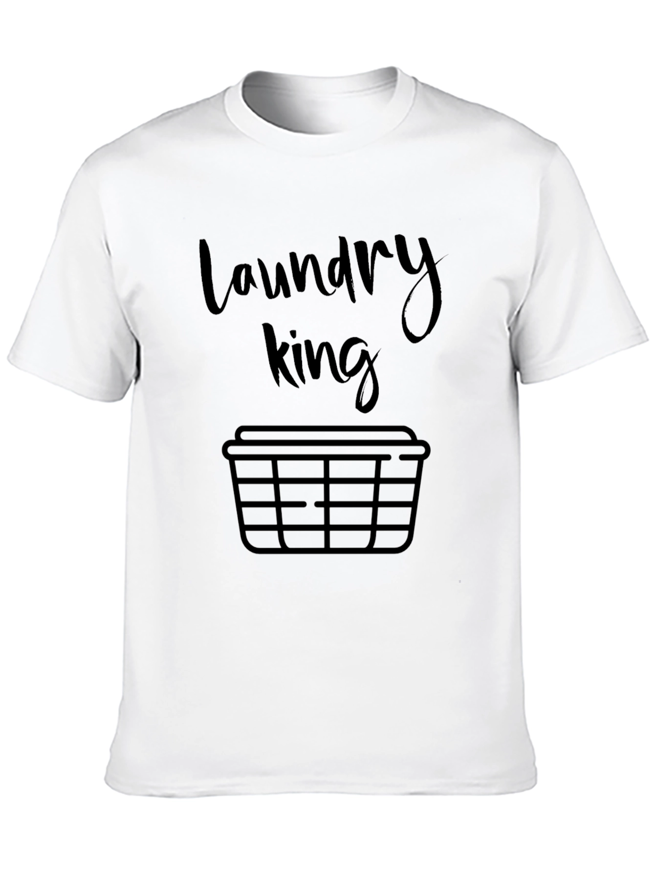 Laundry King Graphic T-Shirt - Funny Mens Tee