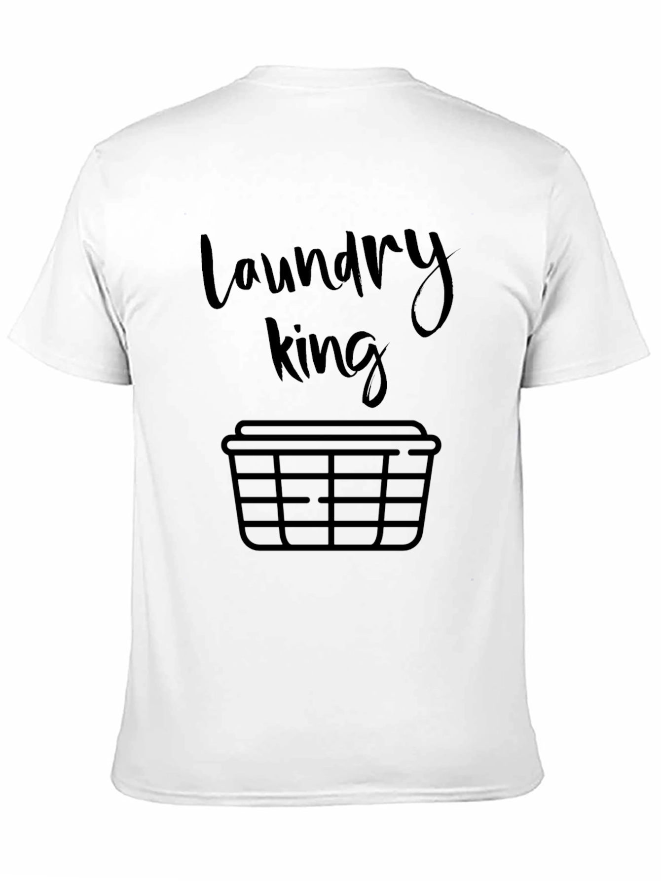 Laundry King Graphic T-Shirt - Funny Mens Tee