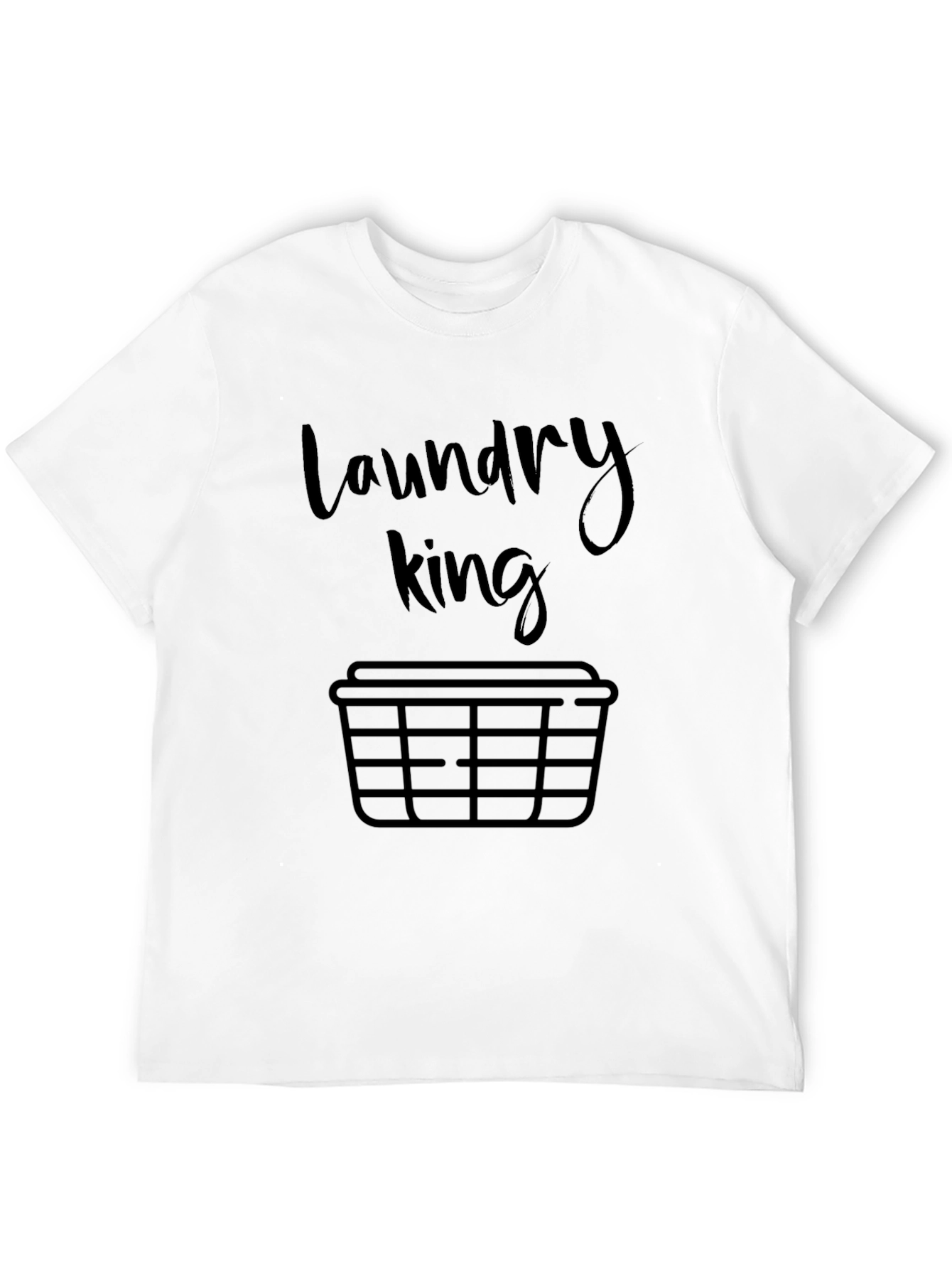 Laundry King Graphic T-Shirt - Funny Mens Tee