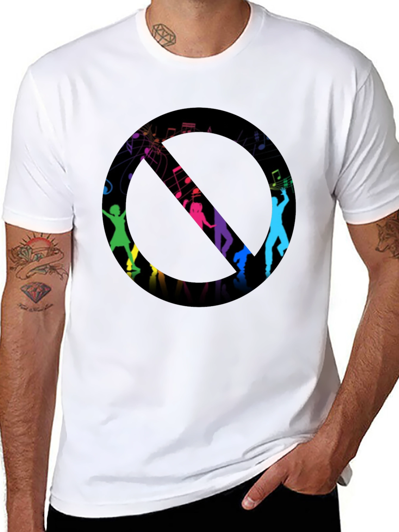 No Dancing Graphic Tee