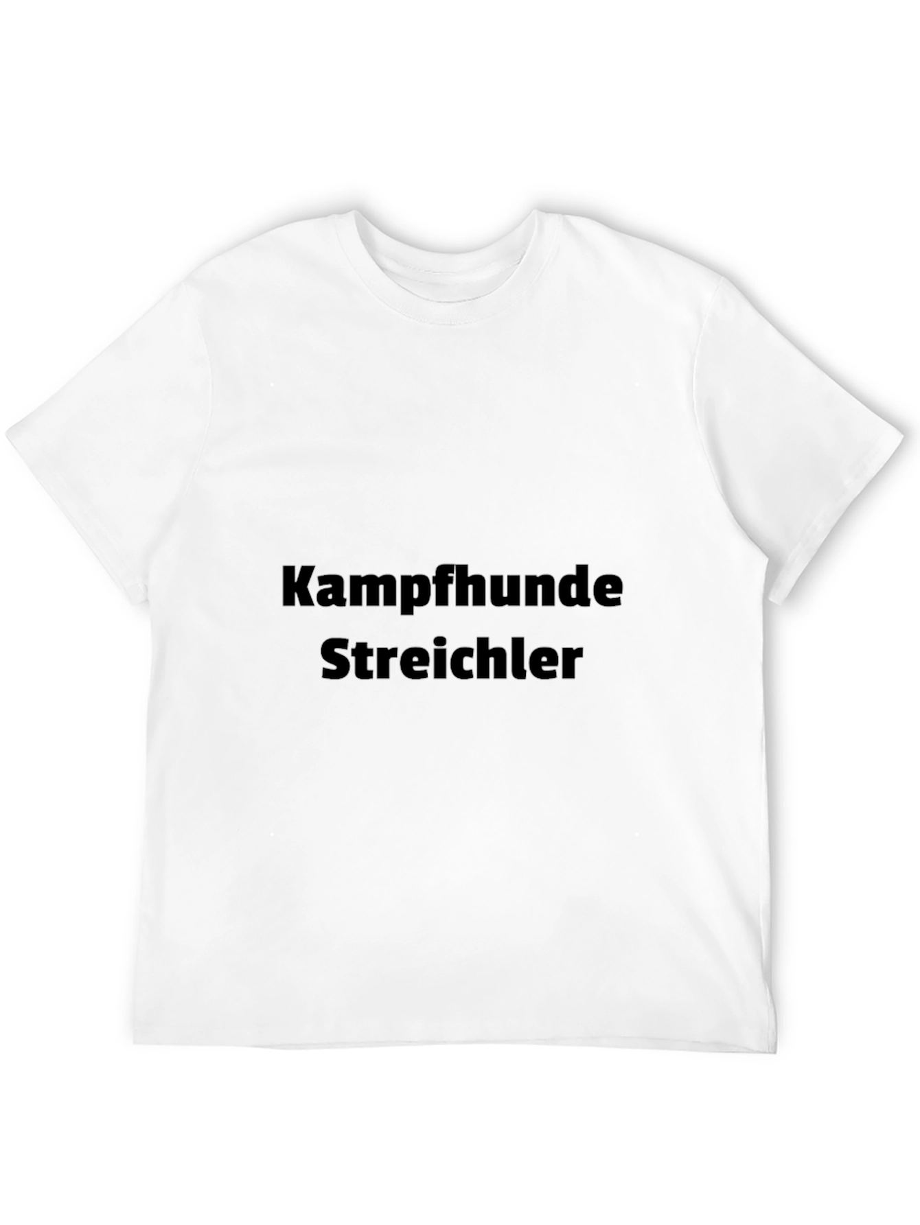 Kampfhunde Streichler Black T-Shirt
