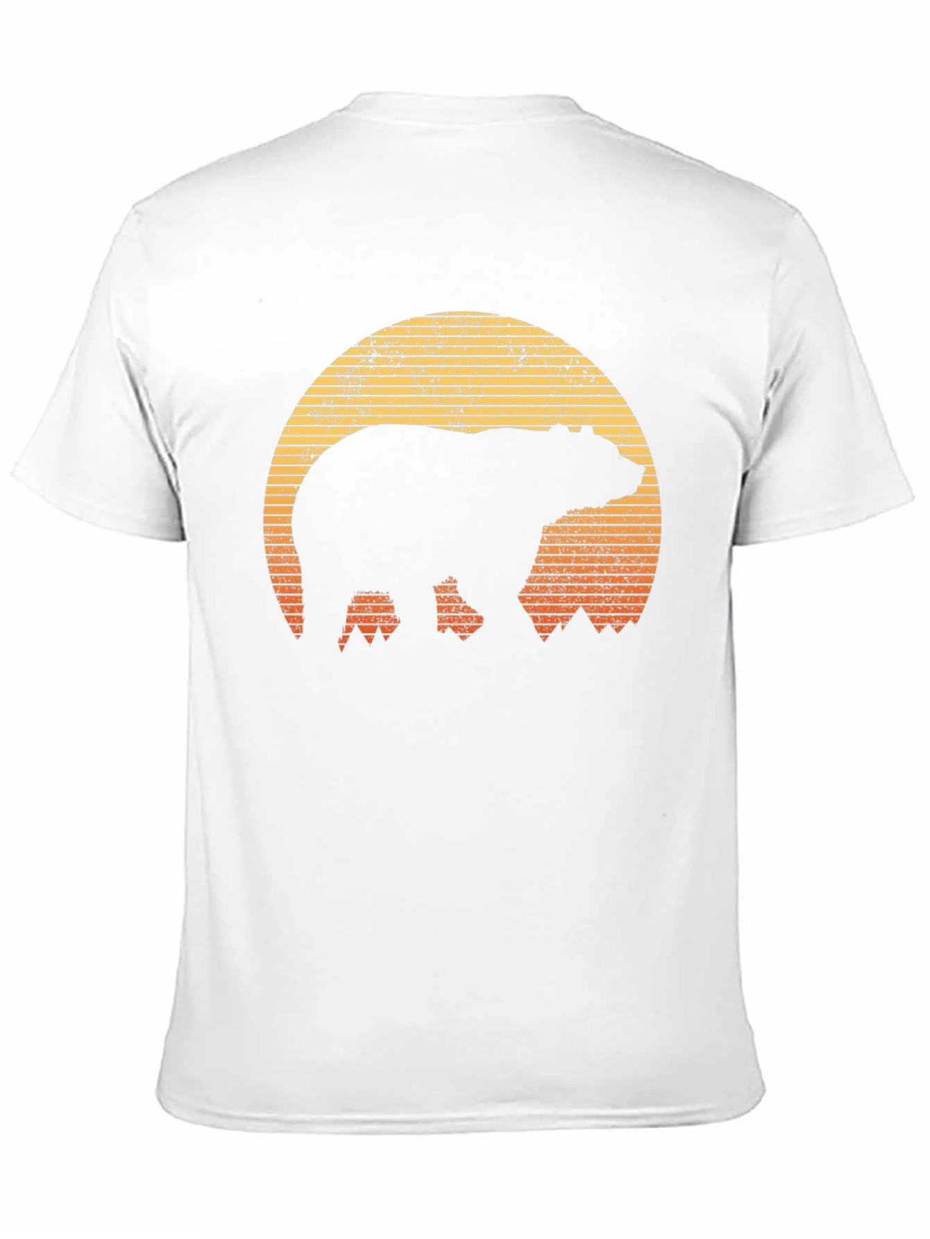 Bear Sunset Graphic T-Shirt - Outdoor Adventure Style