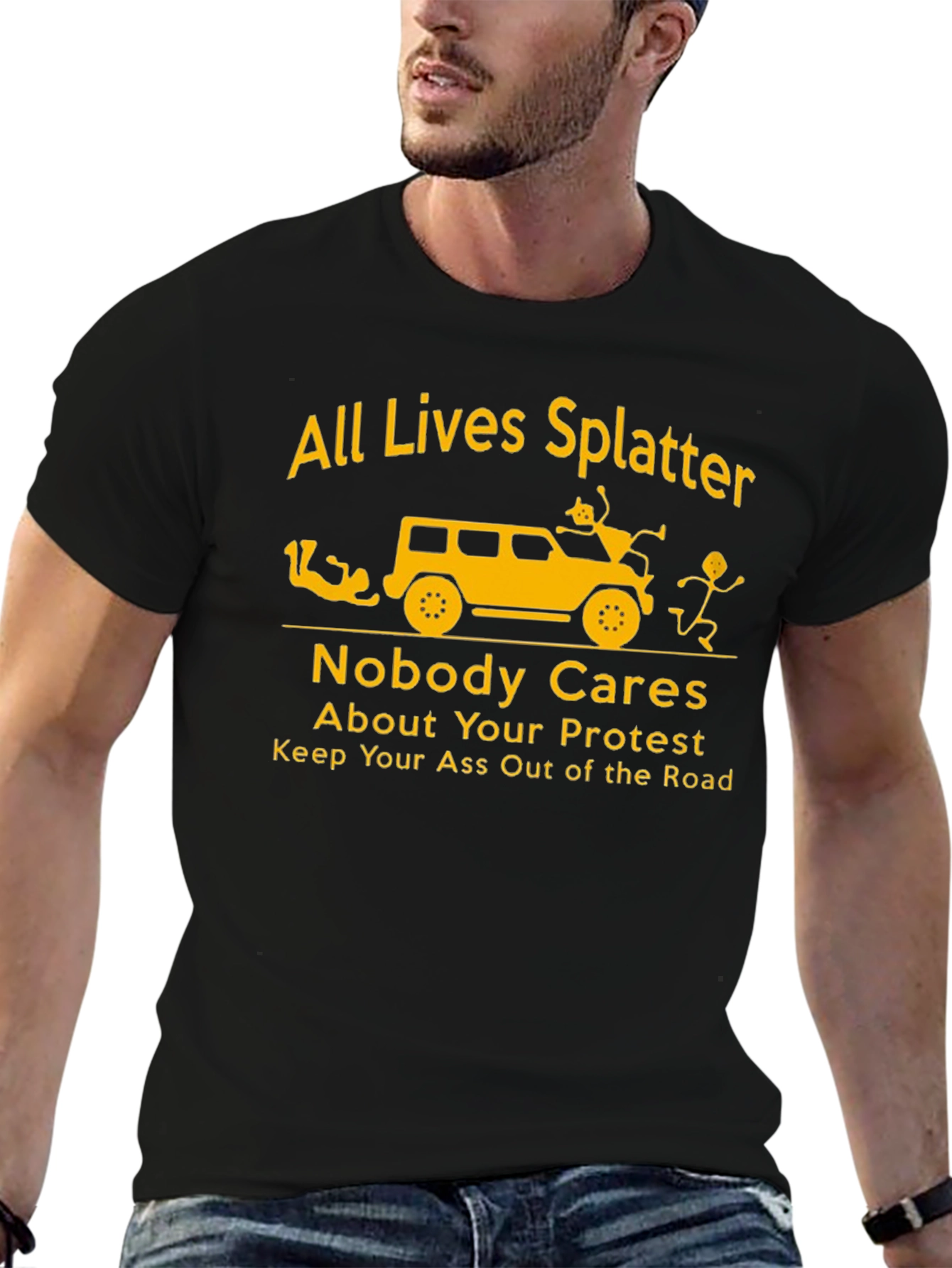 All Lives Splatter Graphic T-Shirt
