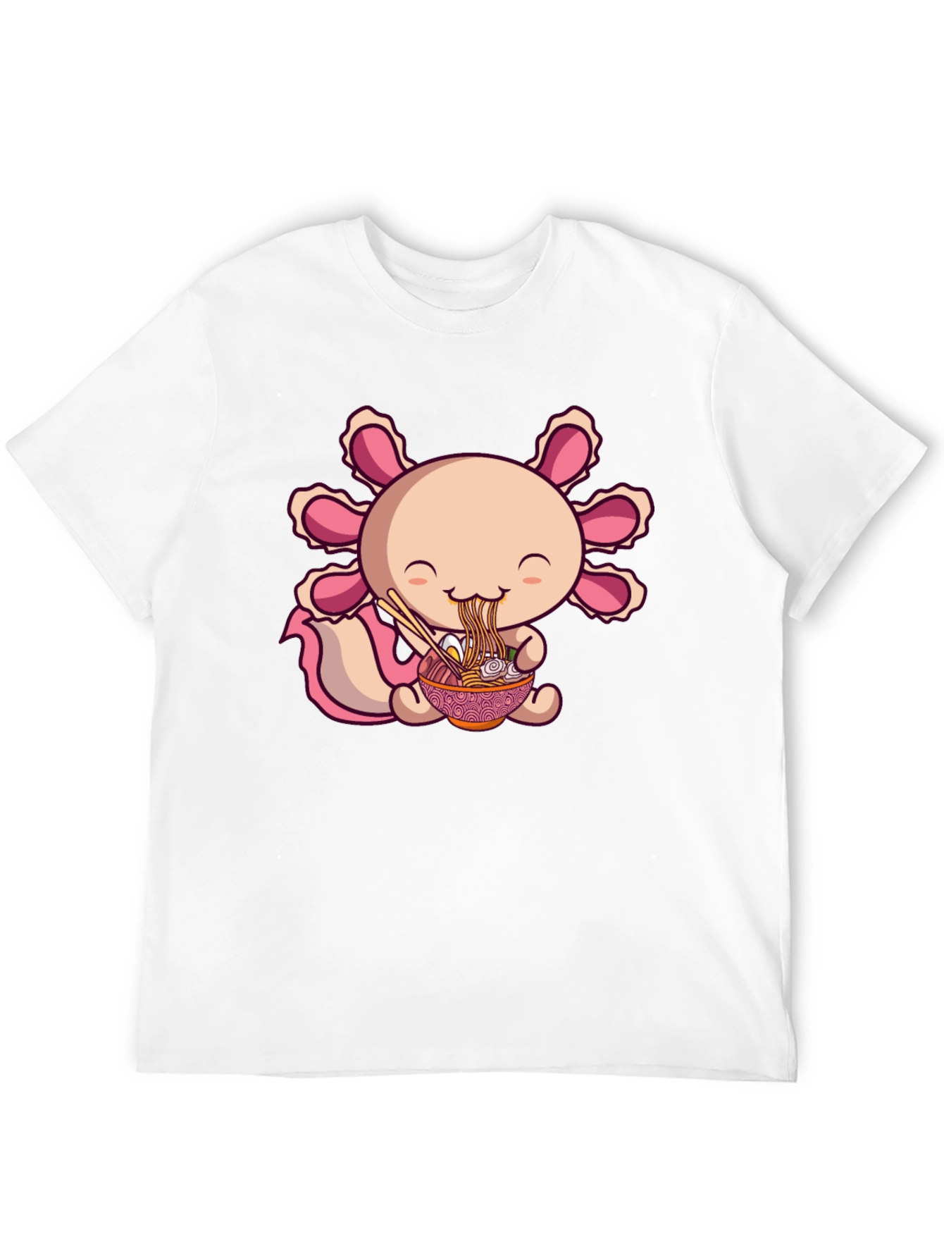 Axolotl Ramen Black T-Shirt