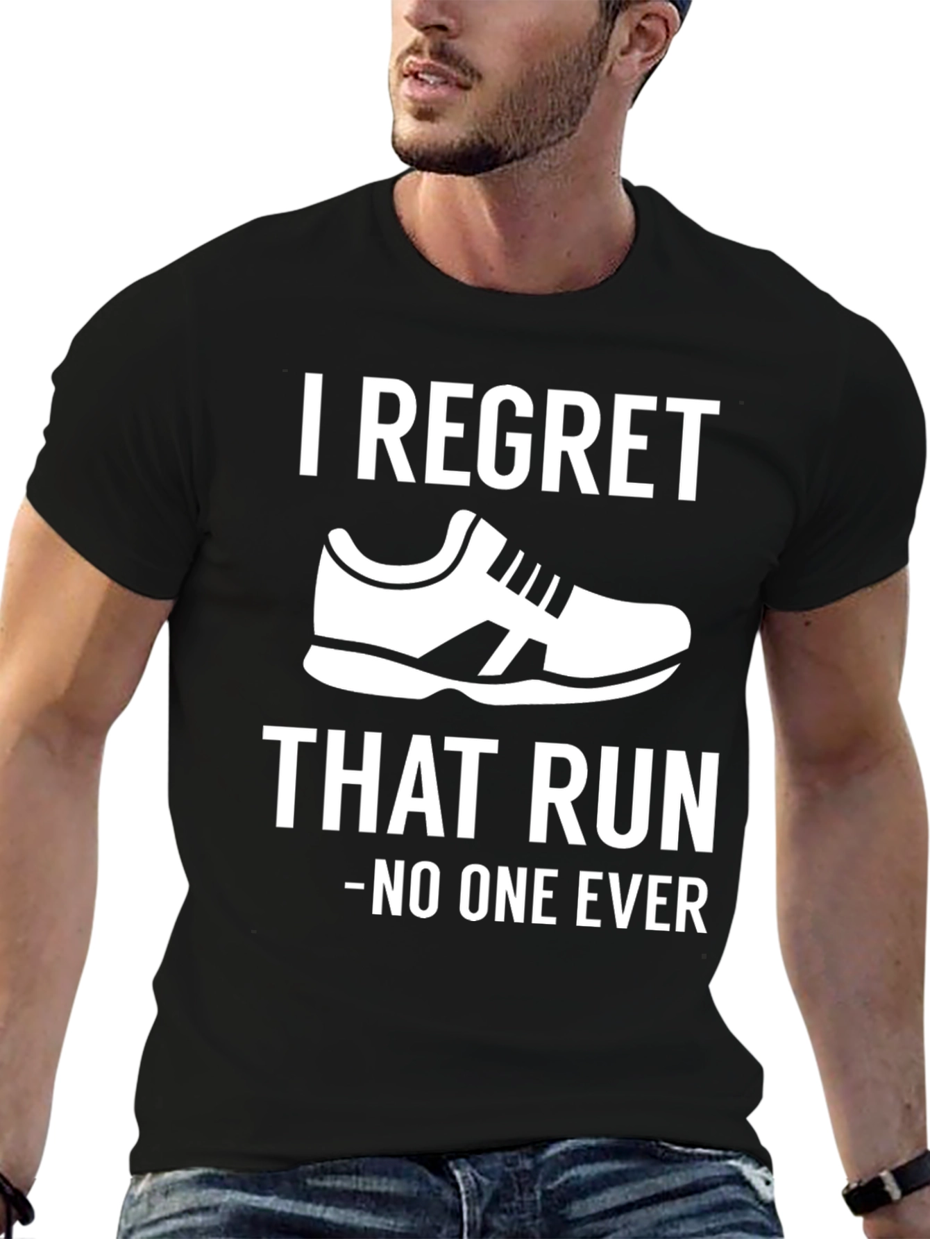 I Regret That Run - Funny Running T-Shirt