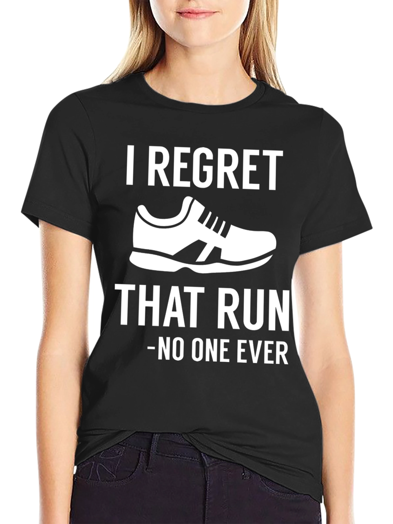 I Regret That Run - Funny Running T-Shirt