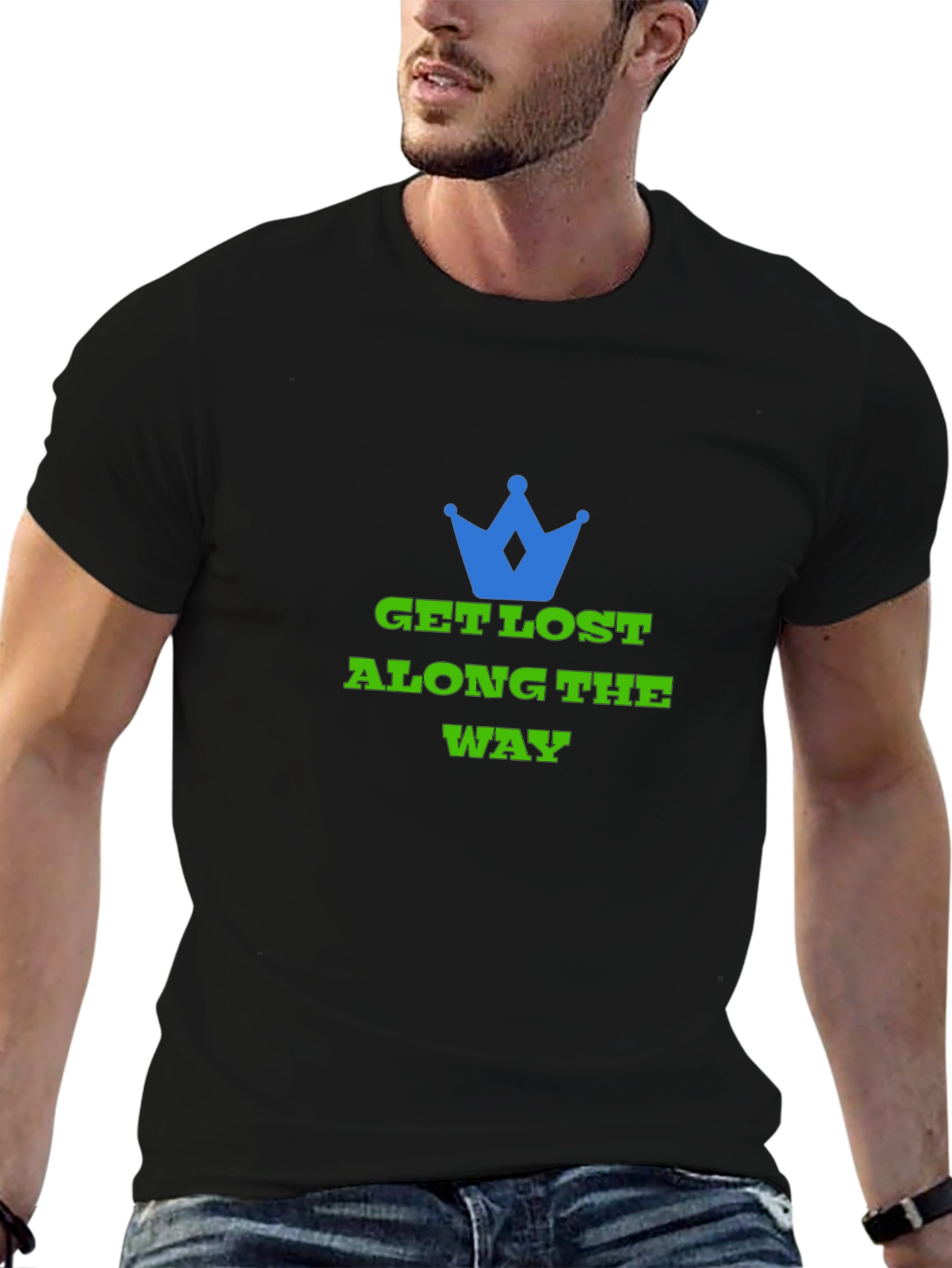 Get Lost Along The Way Graphic Tee