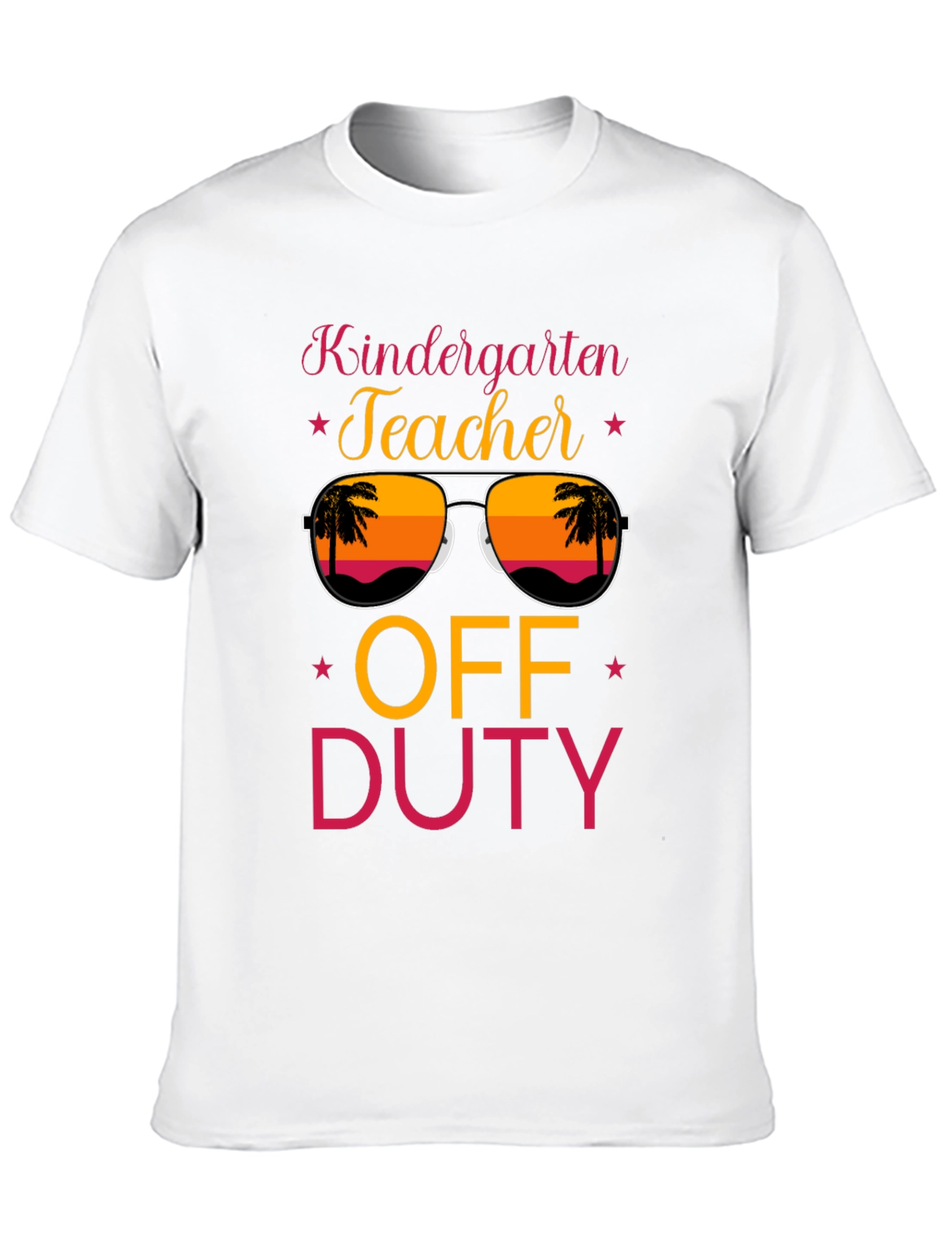 Kindergarten Teacher Off Duty T-Shirt