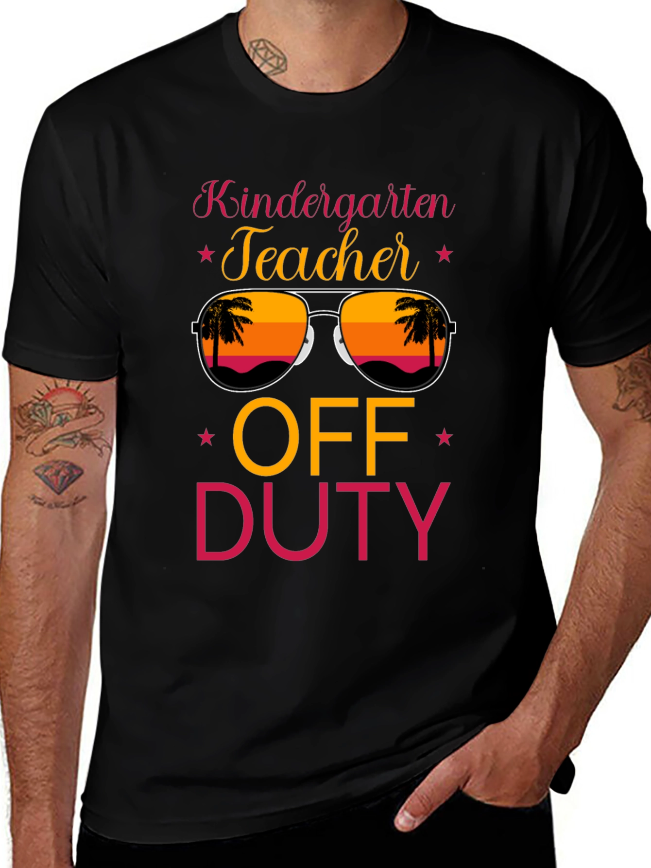 Kindergarten Teacher Off Duty T-Shirt