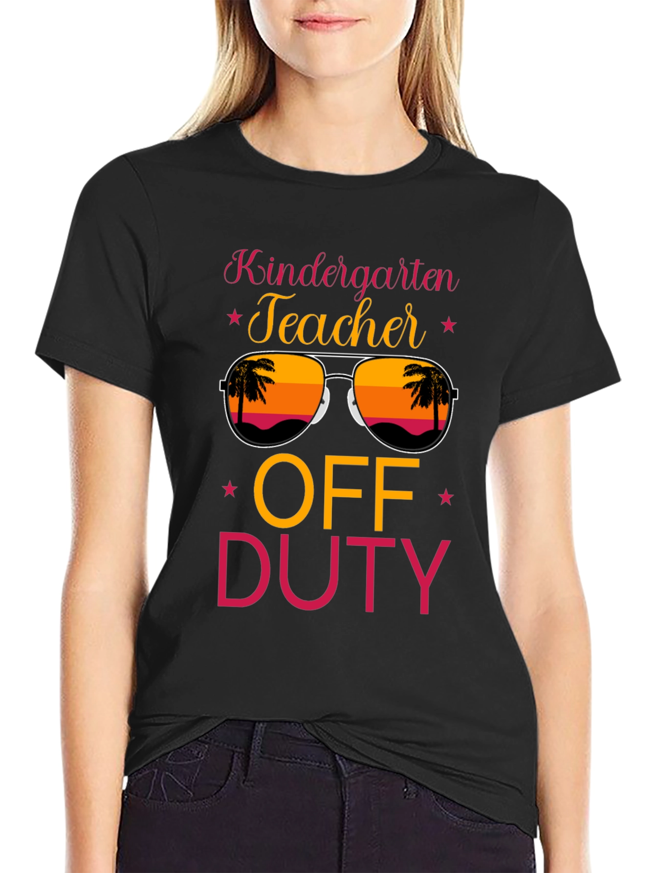 Kindergarten Teacher Off Duty T-Shirt