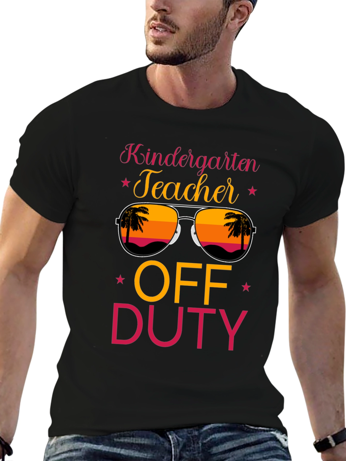 Kindergarten Teacher Off Duty T-Shirt