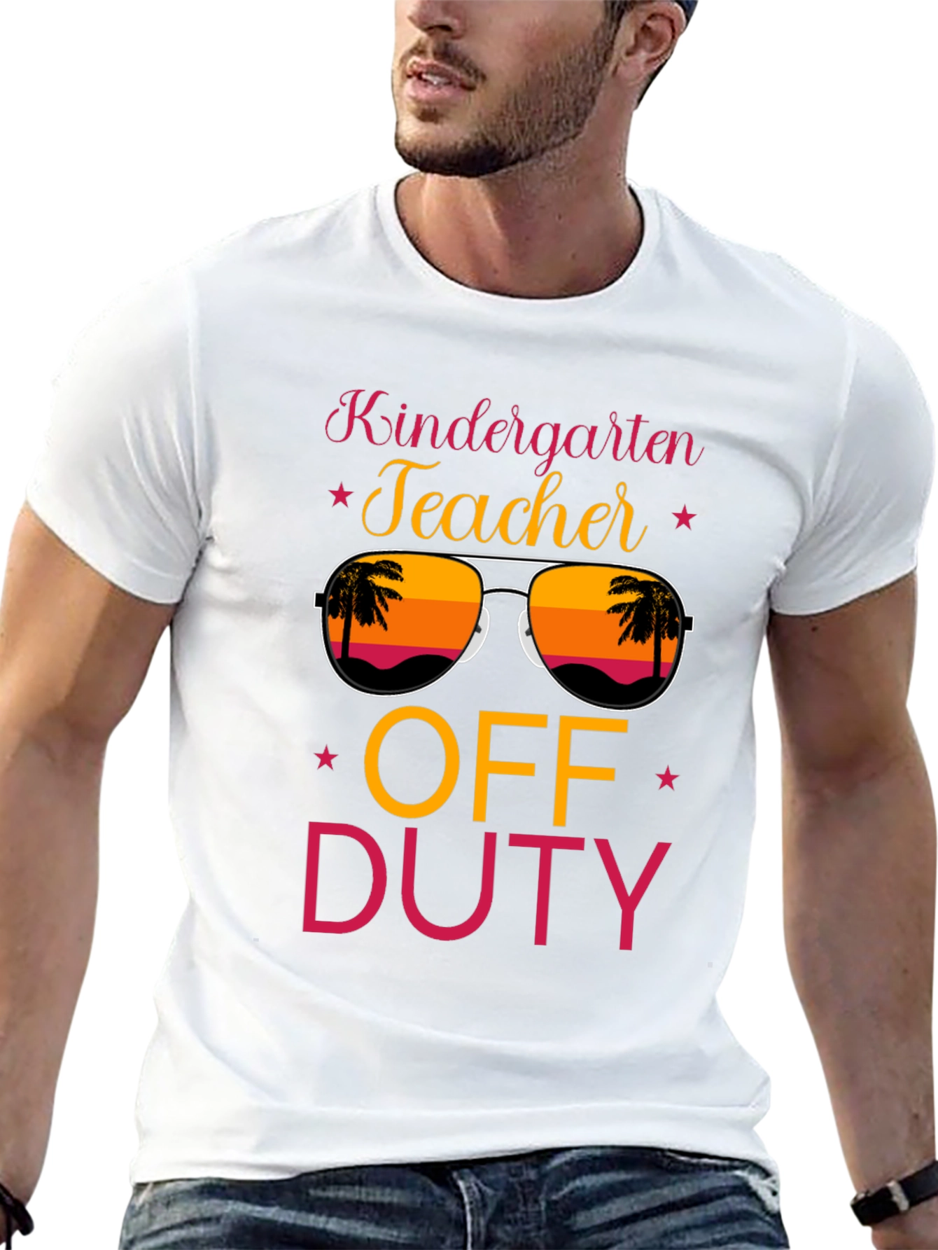 Kindergarten Teacher Off Duty T-Shirt