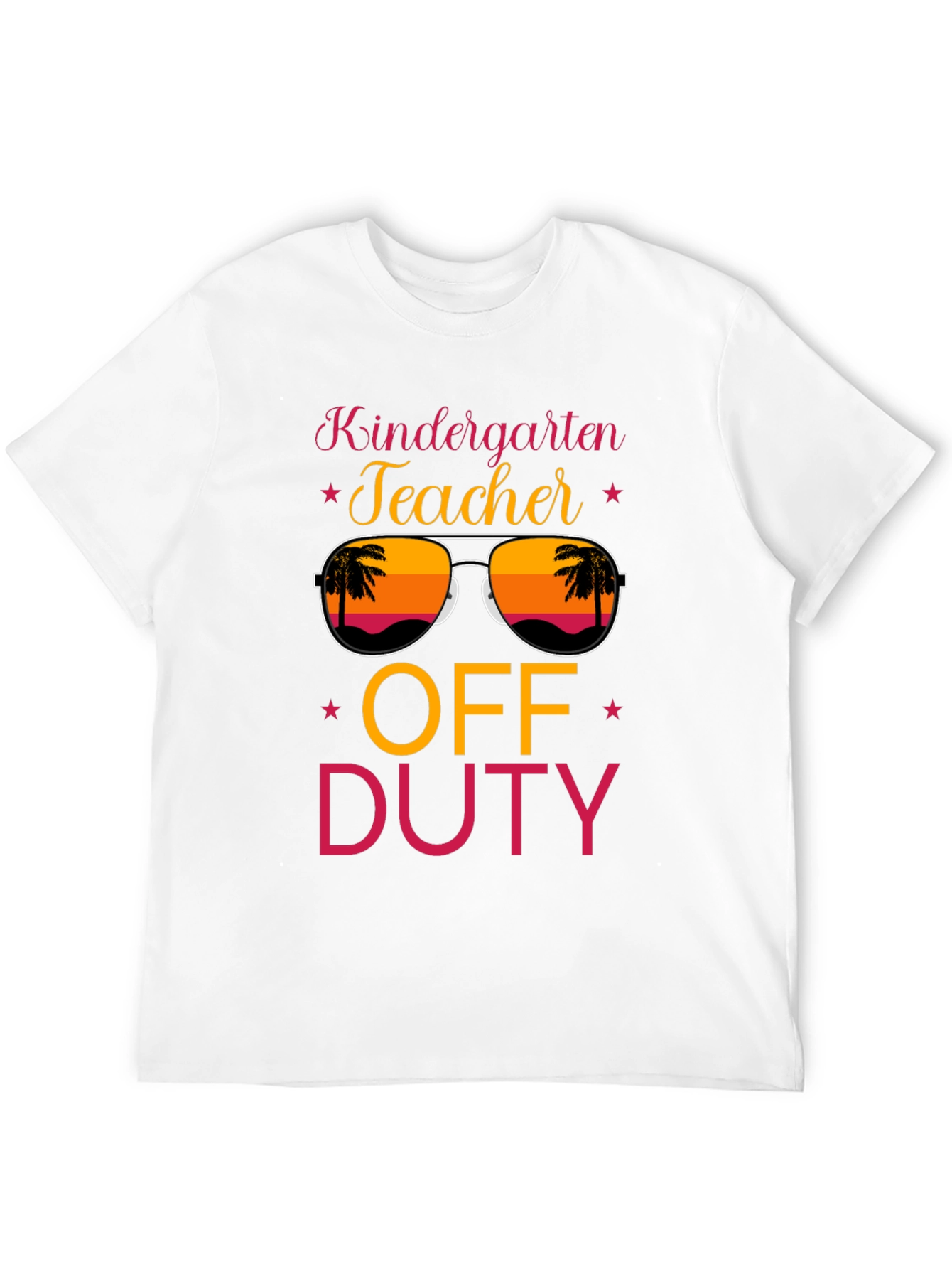 Kindergarten Teacher Off Duty T-Shirt