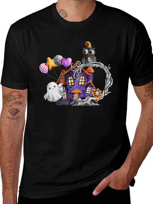 Halloween Haunted House T-Shirt