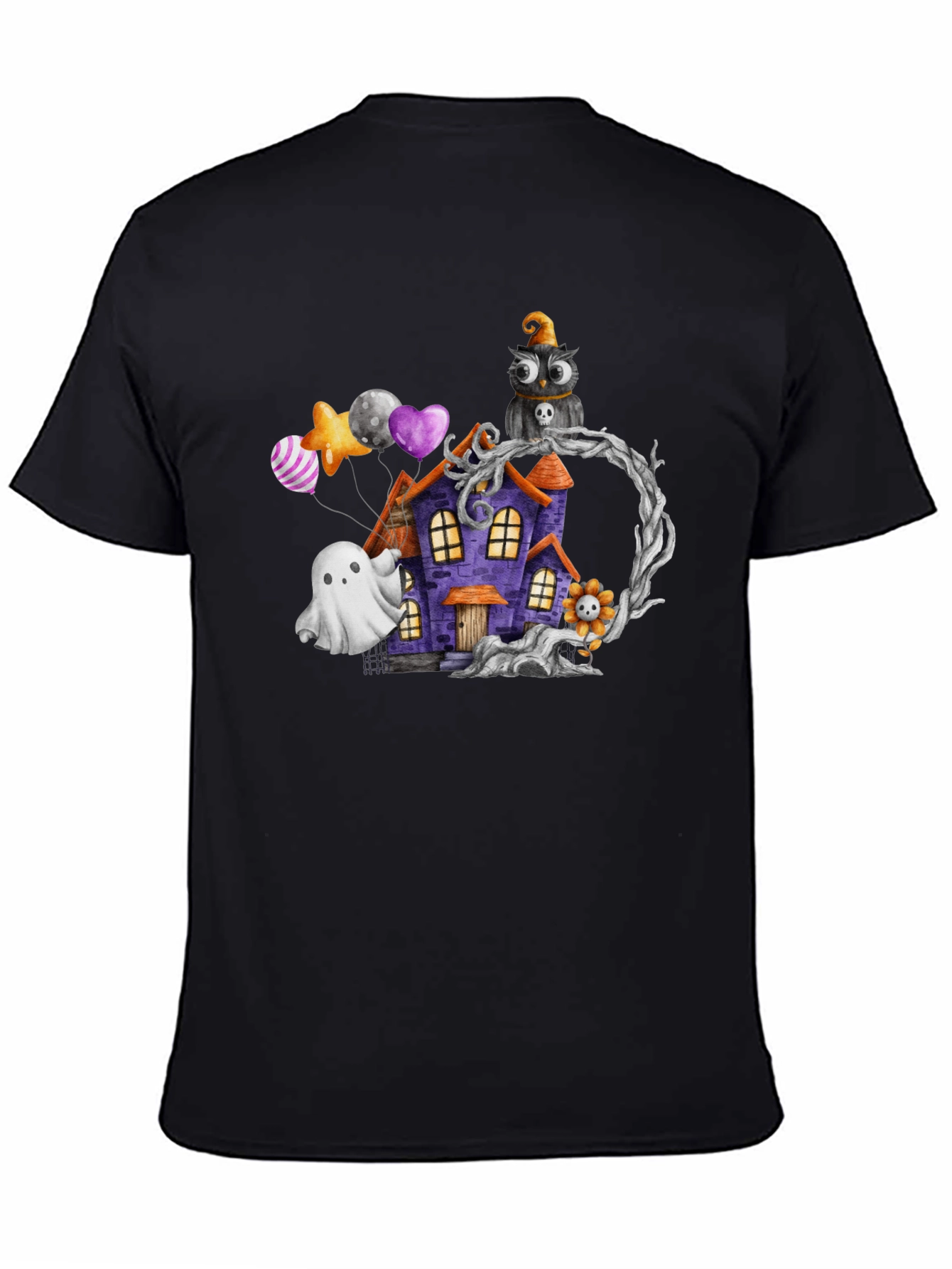 Halloween Haunted House T-Shirt