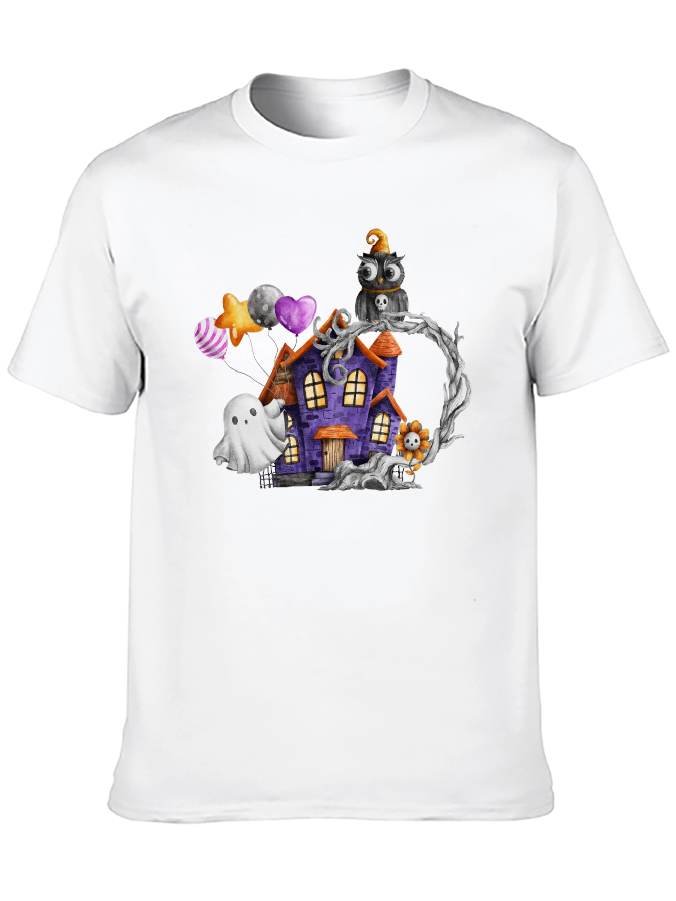 Halloween Haunted House T-Shirt