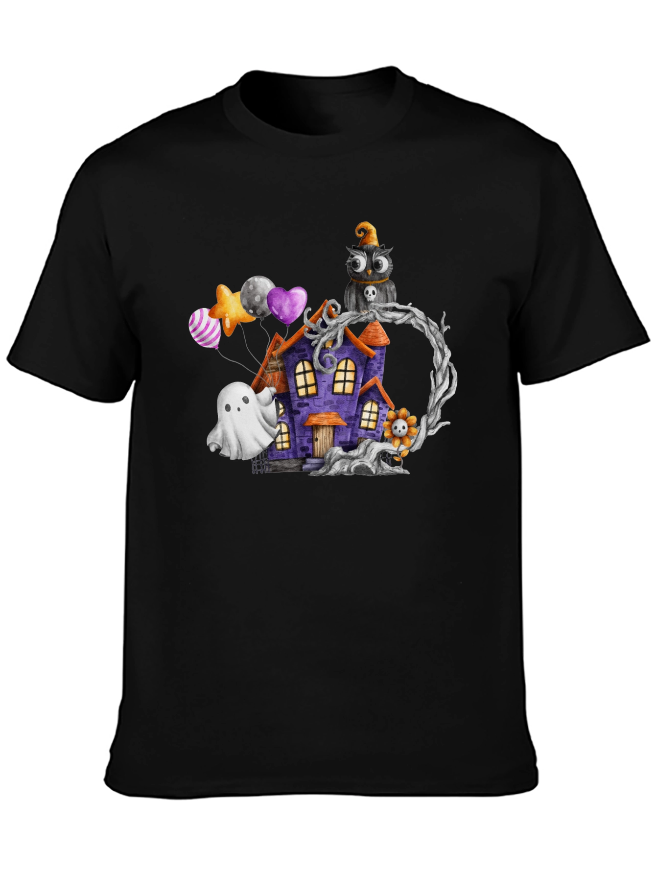 Halloween Haunted House T-Shirt